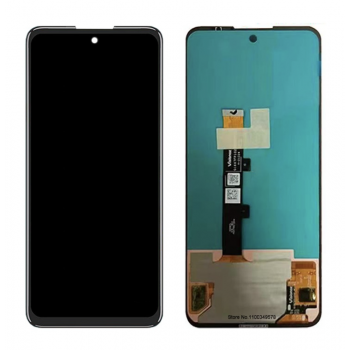 Дисплей (экран) для Motorola XT2139-1 Edge 20 Lite/Edge 20 Fusion + тачскрин, черный, OLED, оригинал (Китай)