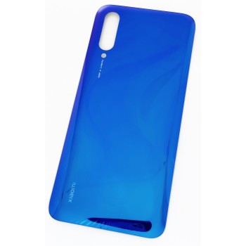 Задняя крышка для Xiaomi Mi9 Lite, синяя, Aurora Blue, оригинал (Китай) 