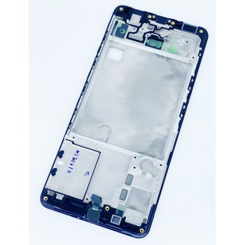 Средняя часть корпуса для Samsung A415 Galaxy A41, черная