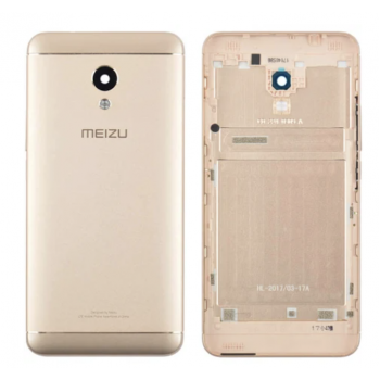 Задняя крышка для Meizu M5s, золотистая, оригинал
