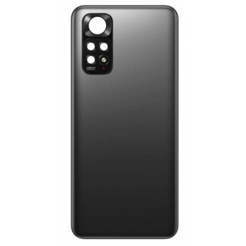 Задня кришка Xiaomi Redmi Note 11S 4G /Redmi Note 11 сіра, Graphite Gray, оригінал PRC + скло камери 108MP