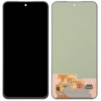 Дисплей (екран) для Samsung A566 Galaxy A56 чорний, Amoled, оригінал PRC