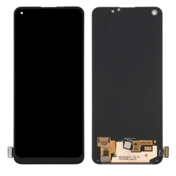 Дисплей (екран) для Oppo A94 4G/Reno 5 Lite, чорний, p/n: AMS643XY04, Amoled, оригінал PRC