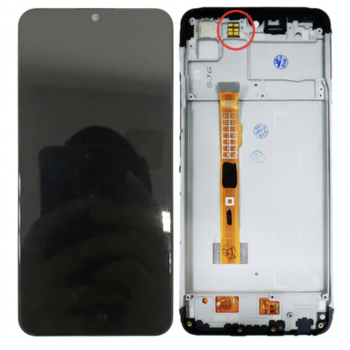 Дисплей (экран) для Vivo U3X, Y12, Y17 2019, U10, Y3 V1901A V1901T, Y15 2019, Y11 2019 + тачскрин (в рамке с датчиком)