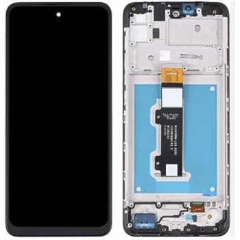 Дисплей (экран) для Motorola XT2159 Moto E40/XT2158-6 Moto E30 + тачскрин, черный, оригинал (Китай) с передней панелью