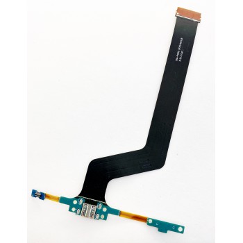 Шлейф для Samsung P600 Galaxy Note 10.1, P601, P605, T520, с разъемом зарядки, с микрофоном