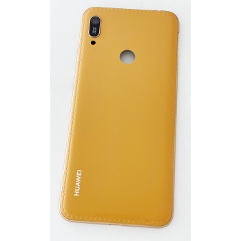 Задняя крышка для Huawei Y6 2019 (MRD-LX1), коричневая, оригинал 