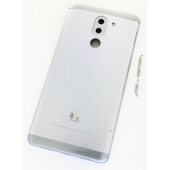 Задняя крышка для Huawei Honor 6X (BLN-L21)/Mate 9 Lite/GR5 (2017), серебристая, оригинал 