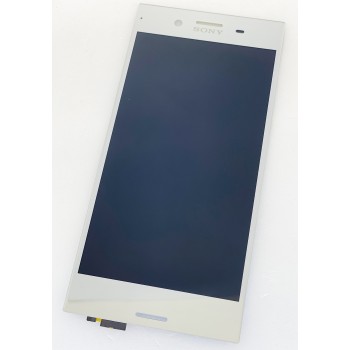 Дисплей (экран) для Sony G8141 Xperia XZ Premium/G8142 + тачскрин, серебристый, Luminous Chrome, оригинал (Китай)
