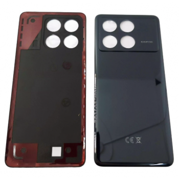 Задня кришка для Xiaomi Poco X6 Pro, чорна, оригінал PRC