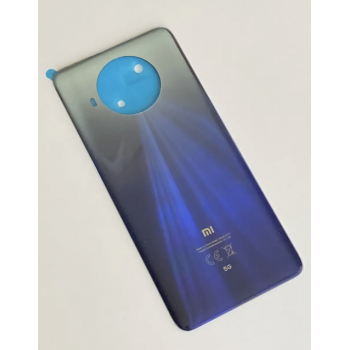 Задняя крышка для Xiaomi Mi 10T Lite, синяя, Atlantic Blue, оригинал (Китай) 