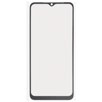 Скло корпусу для Xiaomi Redmi A1/A1 Plus/A2/A2 Plus/Poco C50/C51, чорне, з OCA-плівкою