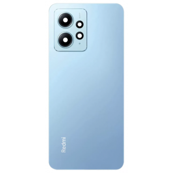 Задня кришка Xiaomi Redmi Note 12 4G синя, Ice Blue, оригінал PRC + скло камери