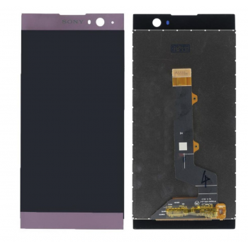 Дисплей (экран) для Sony H4113 Xperia XA2/H4133/H3113/H3123/H3133 + тачскрин розовый