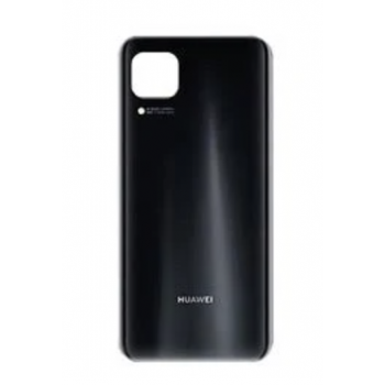 Задняя крышка Huawei P40 Lite, черная, Midnight Black, оригинал 
