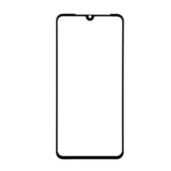 Стекло дисплея для Xiaomi Redmi Note 9T, черное, с OCA-пленкой, оригинал (Китай), с олеофобным покрытиемм
