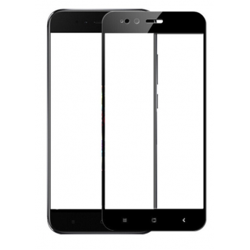 Защитное стекло для Xiaomi Mi A1/Mi 5X (3D, с олеофобным покрытием), цвет черный