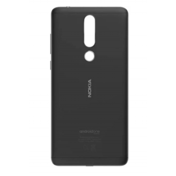 Задняя крышка для Nokia 3.1 Plus TA-1104/TA-1113/TA-1115/TA-1117 /TA-1118/TA-1124/ TA-1125, серая