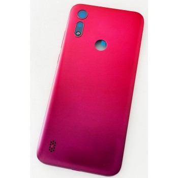 Задняя крышка для Motorola XT2053 Moto E6s, красный, Sunrise Red, оригинал (Китай) 