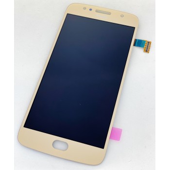 Дисплей (экран) для Motorola XT1794 Moto G5s + тачскрин, золотистый 