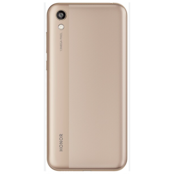 Задняя крышка для Honor 8S, золотистая, оригинал (Китай) + стекло камеры 