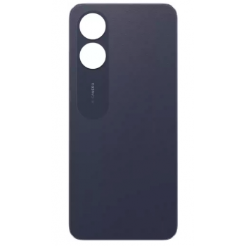 Задня кришка для Oppo A17, чорна, Midnight Black, оригінал PRC + скло камери