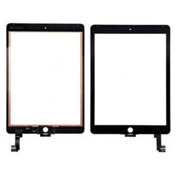 Тачскрин (сенсор) для iPad Air 2, черный, полный комплект, копия