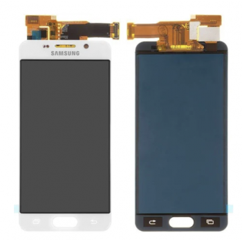 Дисплей (экран) для Samsung A310F Galaxy A3 (2016) + тачскрин, белый, OLED 