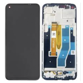 Дисплей (екран) для Realme 9 5G /9 Pro чорний, з рамкою