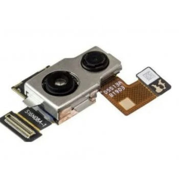 Камера для Motorola XT1965-3 Moto G7 Plus, двойная, 16MP + 5MP, основная (большая), на шлейфе