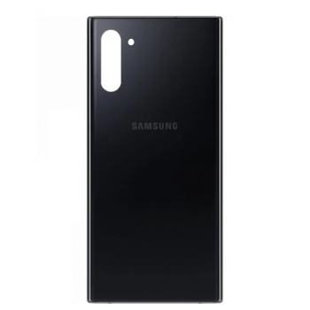 Задняя крышка для Samsung N970F Galaxy Note 10, черная, оригинал 