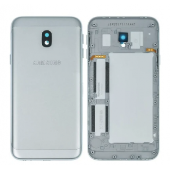 Задняя крышка для Samsung J330F Galaxy J3 (2017), голубая, оригинал 