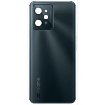 Задняя крышка для Realme C31, зеленая, Dark Green + стекло камеры 