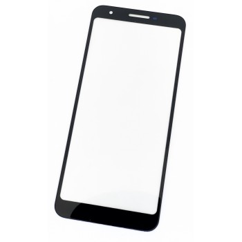 Стекло дисплея Google Pixel 3a, черное, оригинал (Китай), с олеофобным покрытием