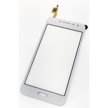 Тачскрин (сенсор) для Samsung G532F, DS Galaxy J2 Prime, серебристый