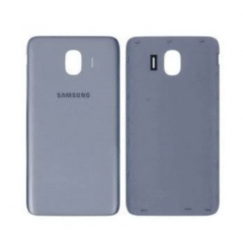 Задняя крышка для Samsung J400F Galaxy J4 (2018), серая, Orchid Gray, оригинал