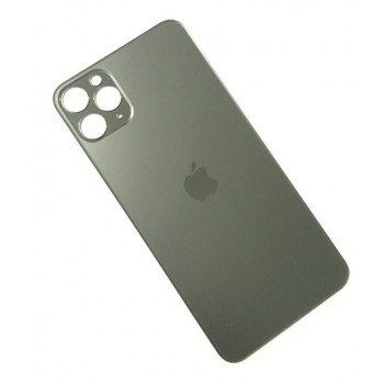 Задняя крышка для iPhone 11 Pro Max, зеленая оригинал, в комплекте стекло камеры