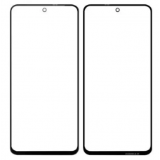 Скло корпусу для Xiaomi Poco X4 GT/Note 11T Pro/Note 11T Pro, чорне, з OCA-плівкою, оригінал PRC з олеофобним покриттям