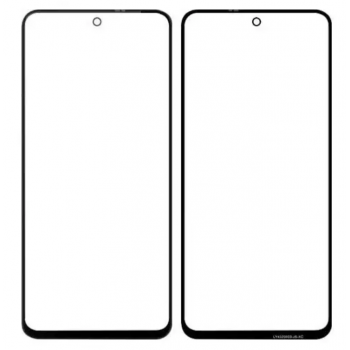 Скло корпусу для Xiaomi Poco X4 GT/Note 11T Pro/Note 11T Pro, чорне, з OCA-плівкою, оригінал PRC з олеофобним покриттям