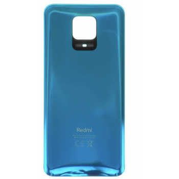 Задняя крышка Xiaomi Redmi Note 9 Pro 5G, синяя, оригинал (Китай)