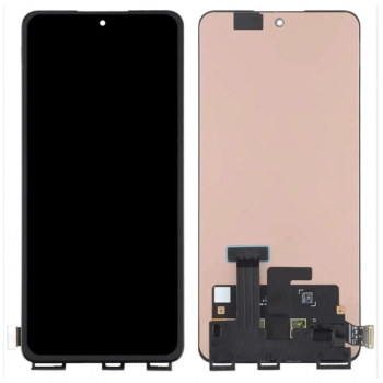 Дисплей (екран) для Realme GT Neo 3 150W чорний, Amoled, оригінал PRC, версія BOE_R2