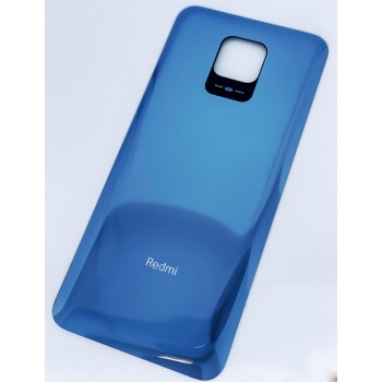 Задняя крышка Xiaomi Redmi Note 9 Pro, Redmi Note 9S, Redmi Note 9 Pro Max, серая, Interstellar Gray, оригинал 