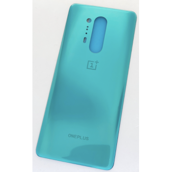 Задняя крышка для OnePlus 8 , зеленая, Glacial Green, оригинал (Китай) + стекло камеры 