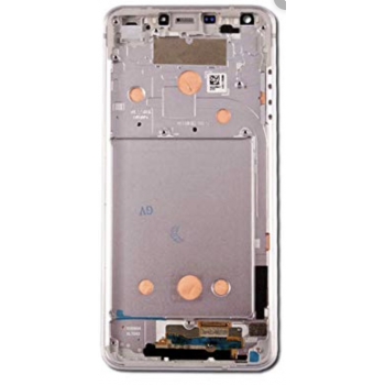 Дисплей (экран) для LG H870 G6/H871/H872/H873/LS993/US997 + Тачскрин, платиновый, с передней панелью, оригинал