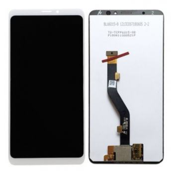 Дисплей (экран) для Meizu Note 8 + Тачскрин, белый, оригинал