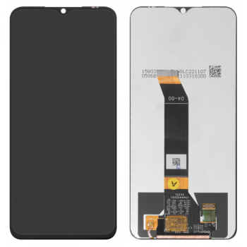 Дисплей (екран) для Xiaomi Poco M5/Poco M4 5G/Redmi 10 5G/Note 11E 5G/Note 11R, чорний, оригінал PRC