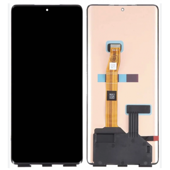 Дисплей (экран) для Honor Magic 5 Lite 5G + touchscreen, черный, оригинал (Китай) 
