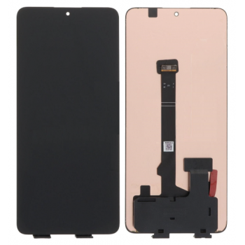 Дисплей (екран) для Xiaomi Poco F6 чорний, Amoled, oригінал PRC