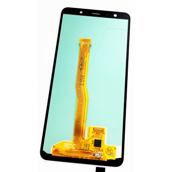 Дисплей (экран) для Samsung A750 Galaxy A7 (2018) + тачскрин, черный (OLED)