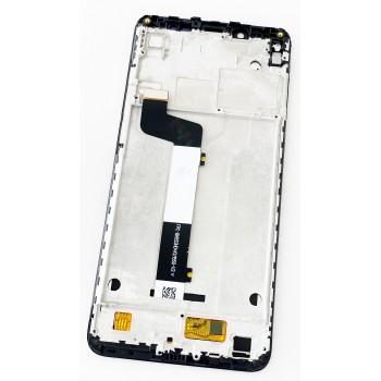 Дисплей (экран) для Xiaomi Redmi Note 5/ Redmi Note 5 Pro + тачскрин, черный, с передней панелью